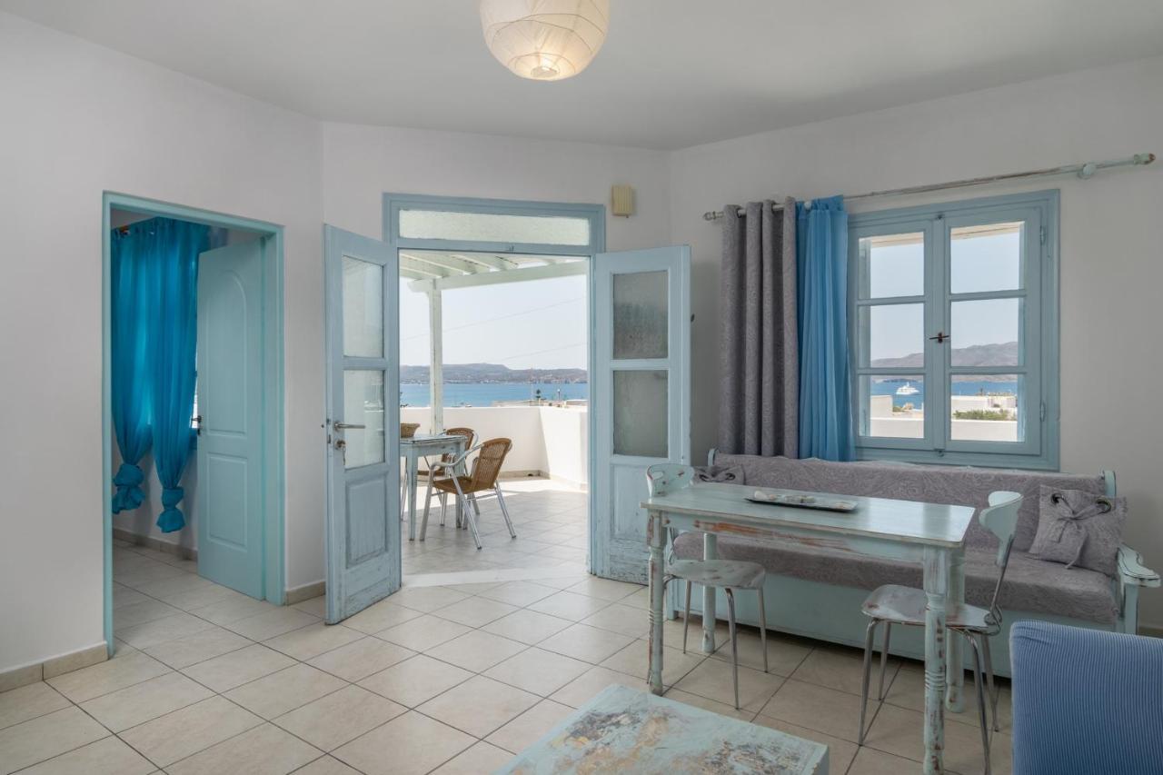 Stefania'S Cycladic Apartments I Adamantas Eksteriør billede