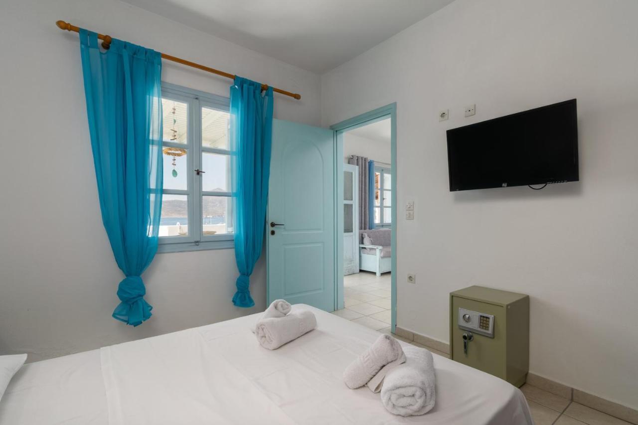 Stefania'S Cycladic Apartments I Adamantas Eksteriør billede